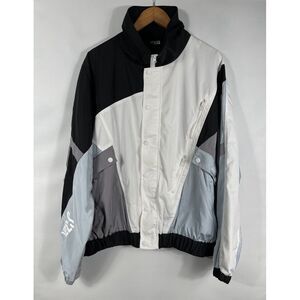 V-Files Men's XL Multicolor Oversized Polyester Bomber Jacket